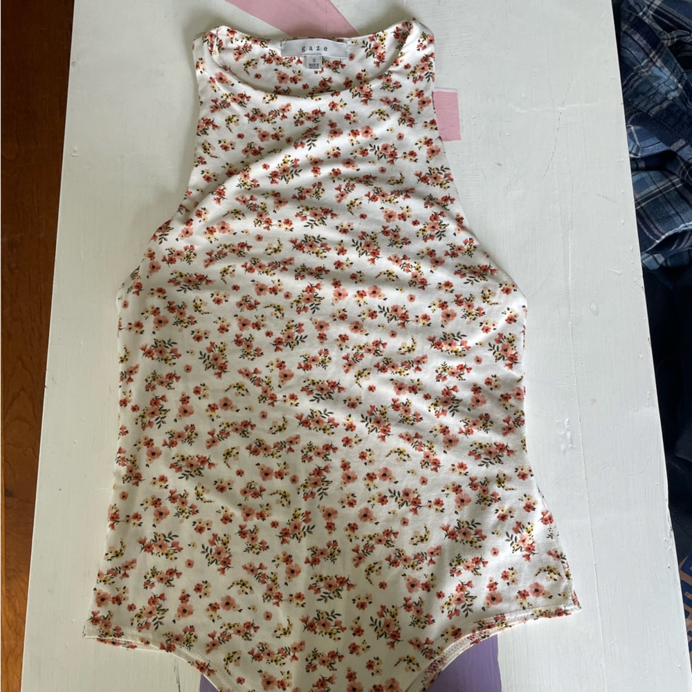 Floral bodysuit